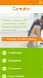 Mobile Screenshot of genuitygroup.com